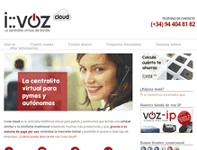 Tablet Screenshot of mi-centralita.com